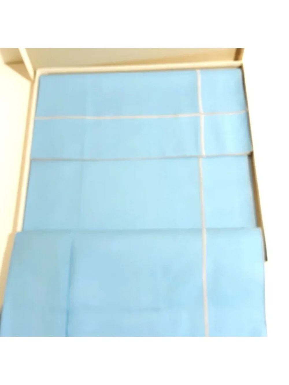 Vintage MCM Card Table Cloth 30 x 30 Napkins Hostess Set NOS